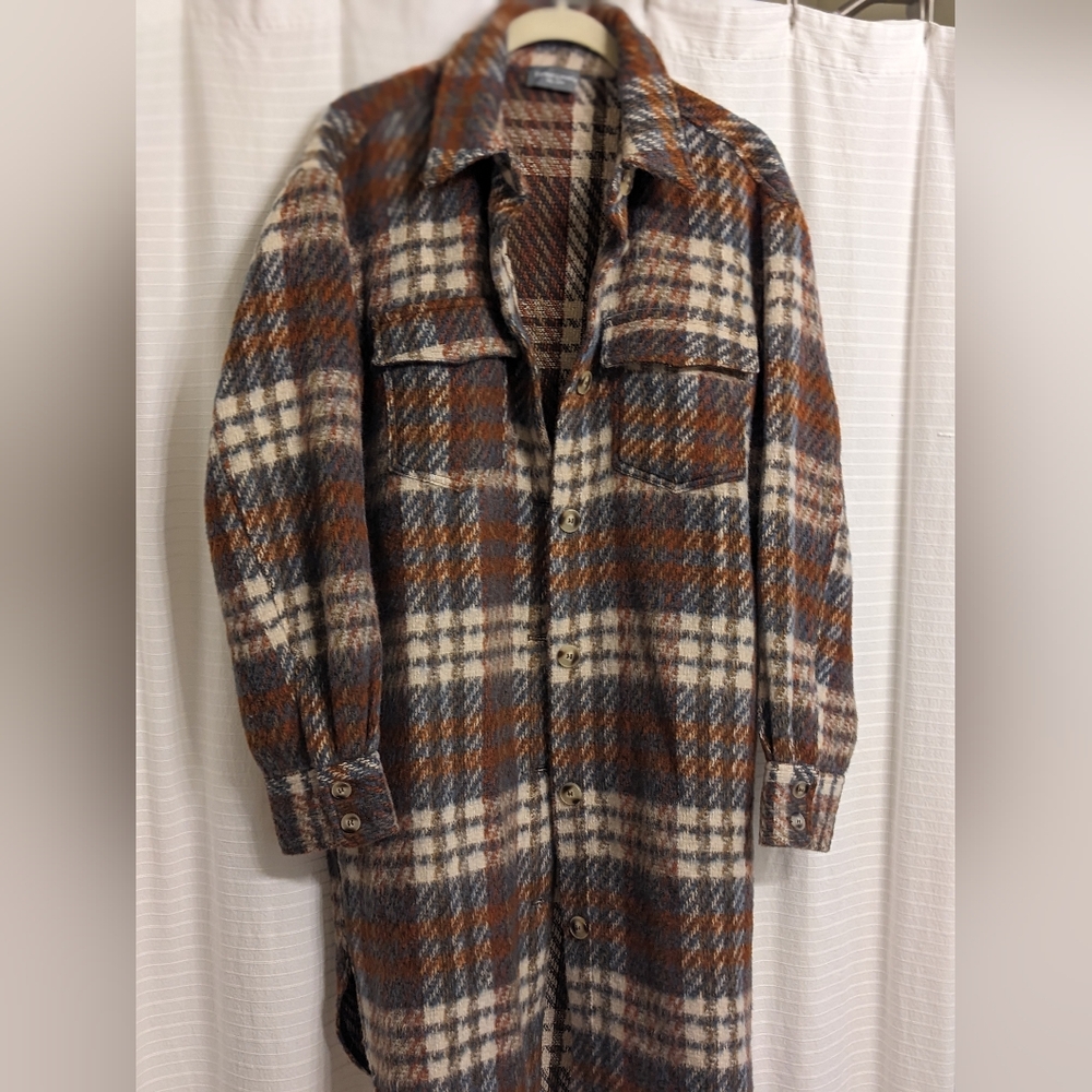 Sweet Lovely Plaid Shacket